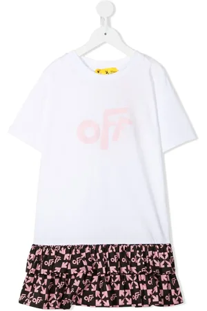 OFF-WHITE Vestido con logo estampado