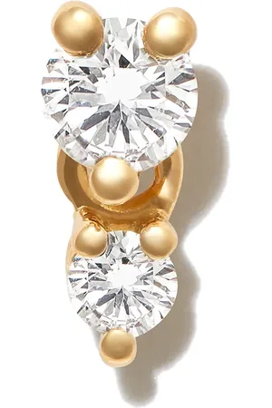 DELFINA DELETTREZ Anillo Dancing Diamonds en oro amarillo de 18kt