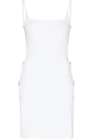 Mach & Mach Vestido corto con detalle de lazo