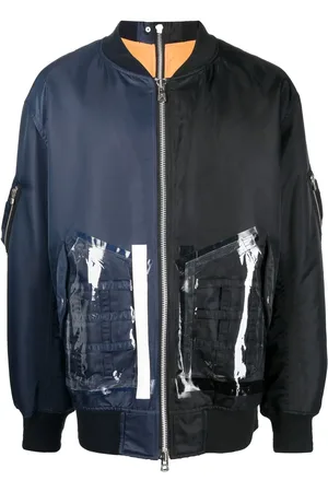 Takahiromiyashita The Soloist Chamarra oversize estilo aviador