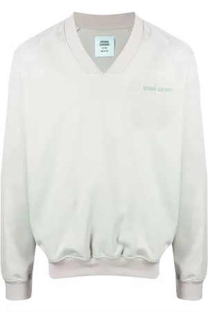 Opening Ceremony Sudadera con logo bordado y cuello V