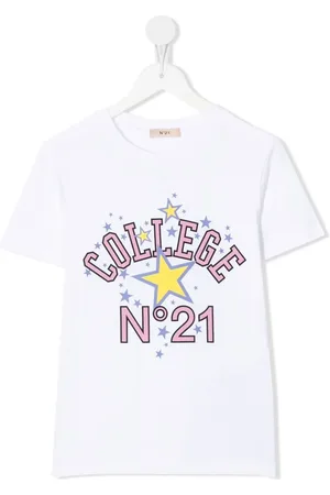 Nº21 Playera con estampado College