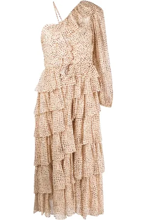 ULLA JOHNSON Vestido con un hombro descubierto