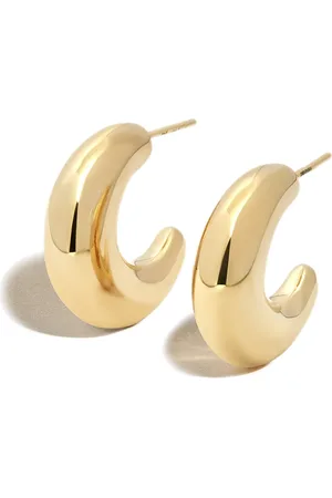 LOREN STEWART Aretes en forma de luna pequeños