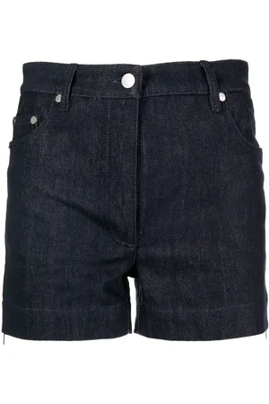 Peter Do Shorts de mezclilla con tiro alto