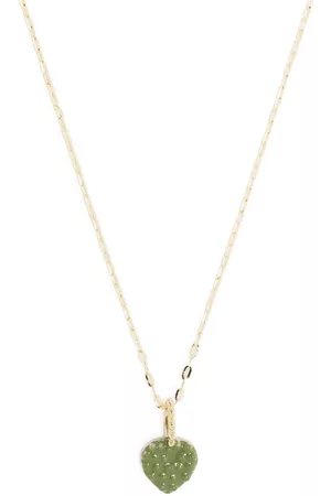 Gaya Collar con dije de corazón mini en oro amarillo de 14kt
