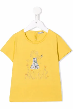 Il gufo Playera con estampado gráfico