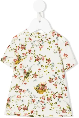 Roberto Cavalli Camisa manga corta con estampado floral