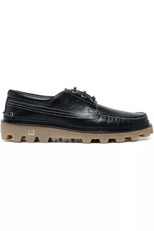 Dunhill Zapatos top sider con agujetas