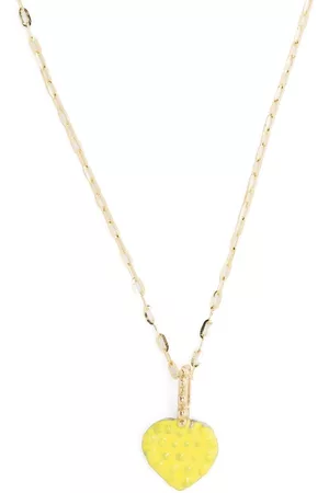 Gaya Collar con dije de corazón mini en oro amarillo de 14kt