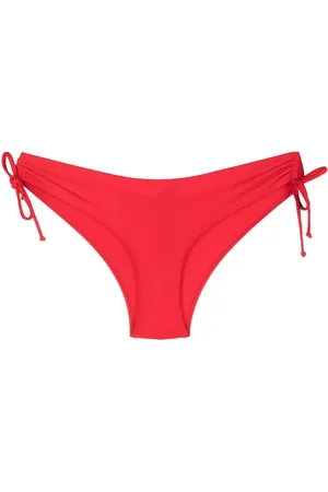 Moschino Shorts de playa fruncido con detalle de cordones