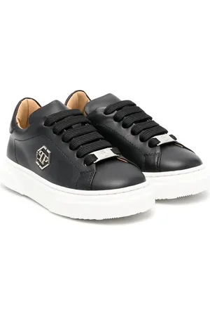 Philipp Plein Tenis bajos con agujetas