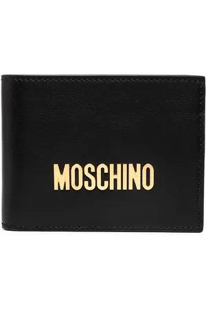 Moschino Cartera con placa del logo