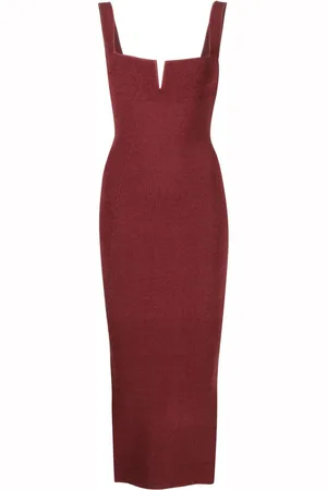 GALVAN Vestido ajustado tejido