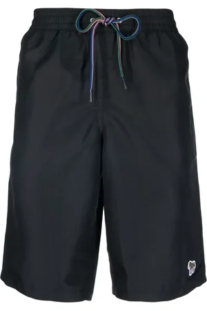 Paul Smith Shorts de playa con detalle de parche
