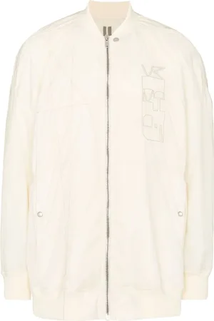 Rick Owens Chamarra bomber con logo bordado