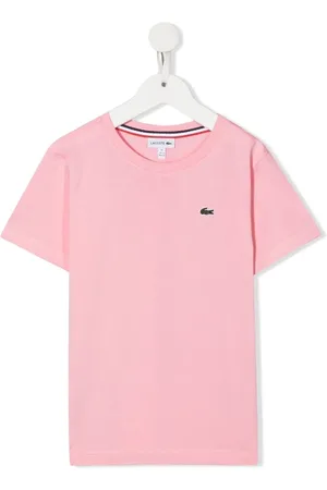 Lacoste Playera con cuello redondo y logo
