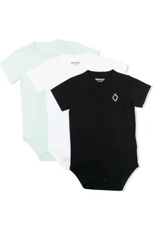 MARCELO BURLON Body con motivo de cruz