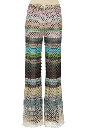 Missoni Pantalones acampanados con rayas estampadas