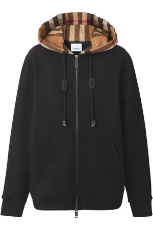 Burberry Hoodie con motivo de cuadros