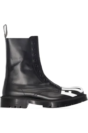 VTMNTS Botas con eslogan estampado