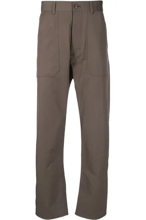 Nanushka Pantalones rectos con tiro alto