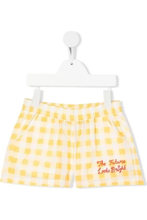 Mini Rodini Shorts con motivo de cuadros gingham