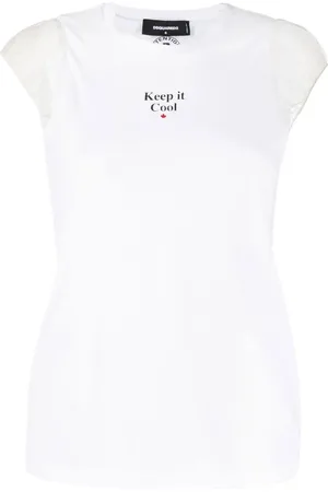 Dsquared2 Playera con eslogan estampado