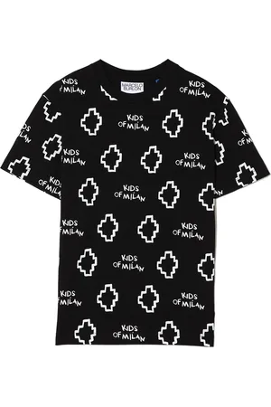 MARCELO BURLON Playera con logo estampado