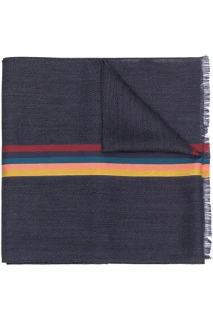 Paul Smith Bufanda con rayas estampadas