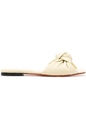 santoni Mules con tira retorcida