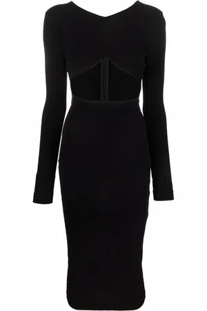 Dsquared2 Vestido con detalle de aberturas