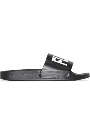 VTMNTS Sandalias con eslogan estampado