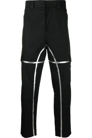 FERRARI Pantalones ajustados a paneles