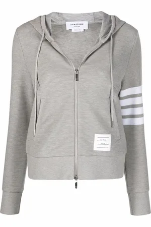 Thom Browne Hoodie con motivo 4-Bar