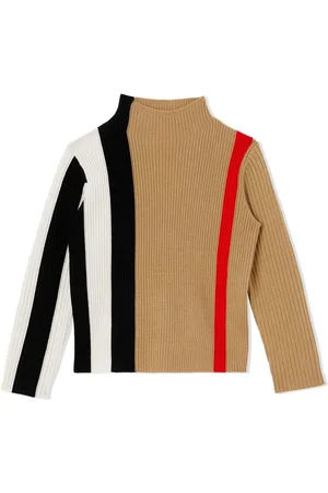 Burberry Suéter de canalé Icon Stripe