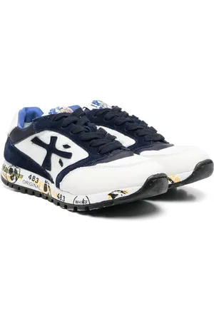 Premiata Tenis Zac con paneles