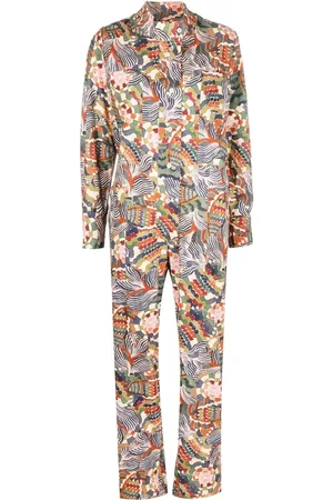 CHUFY Jumpsuit con estampado abstracto