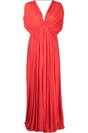 Lanvin Vestido de fiesta con cuello en V