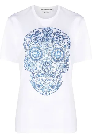 JUNYA WATANABE Playera con motivo de calavera