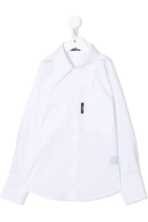 Balmain Camisa con parche del logo