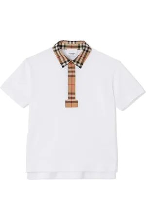 Burberry Playera tipo polo con motivo Vintage Check