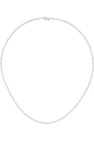 Anita Gargantilla Hepburn en oro blanco de 18kt con diamantes