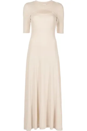 ROSETTA GETTY Vestido camisero con aberturas