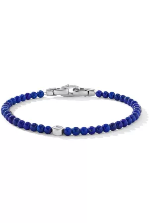 David Yurman Pulsera Spiritual Beads Evil Eye en plata de ley de 4mm
