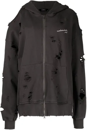 GOEN.J Hoodie con logo bordado