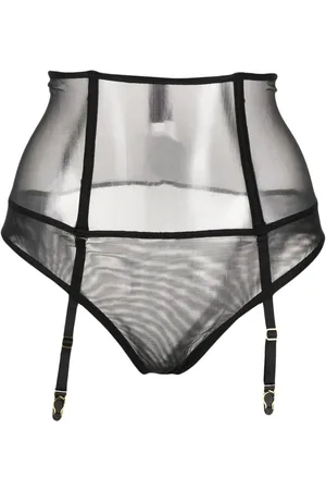 MAISON CLOSE Tanga de tiro alto