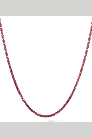 David Yurman Collar Box Chain en plata de ley de 2.7mm
