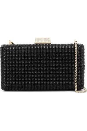 Jimmy Choo Bolsa de mano Clemmie con detalles de cristal