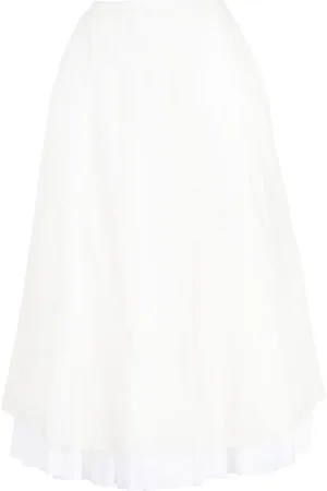 Khaite Falda midi Luca acampanada
